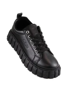 Dámska športová obuv na platforme INT1919 / MM274617 Black - Big Star