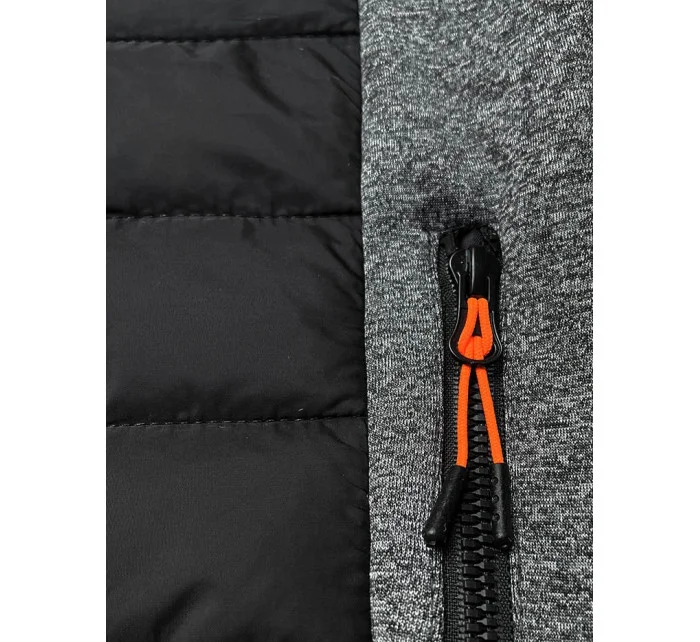 Dámska prešívaná športová bunda black-graphite (8M915-392)