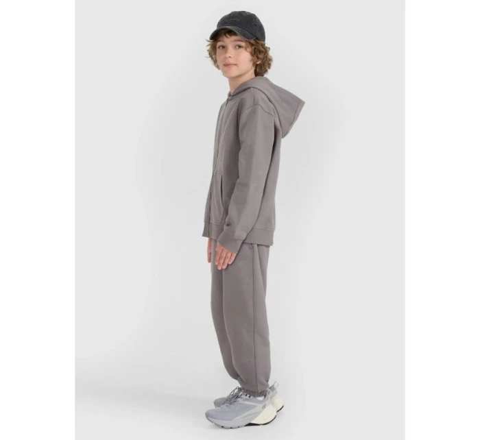 Chlapecká mikina s kapucí model 21756972 - 4F Chlapecká mikina s kapucí model 21756972 - 4F