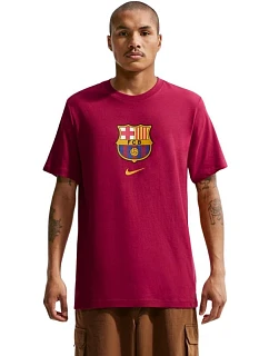 Pánske tričko Nike FC Barcelona, červené, IM1659 620, veľkosť XL