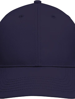Daiber MB 6249 6-panelová čiapka z bio bavlny 03.6249 tmavo fialová