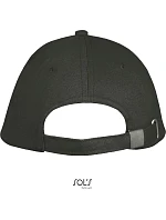 SOL'S Long Beach 5 panelová sandwich kšiltovka dark grey model 22521354
