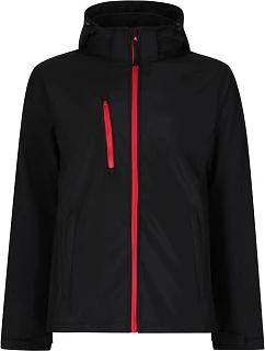TRA 701 3vrstvá softshellová bunda s kapucí  red model 22526225 - Regatta