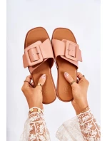 Dámské módní pantofle růžový model 21586629 - Boto