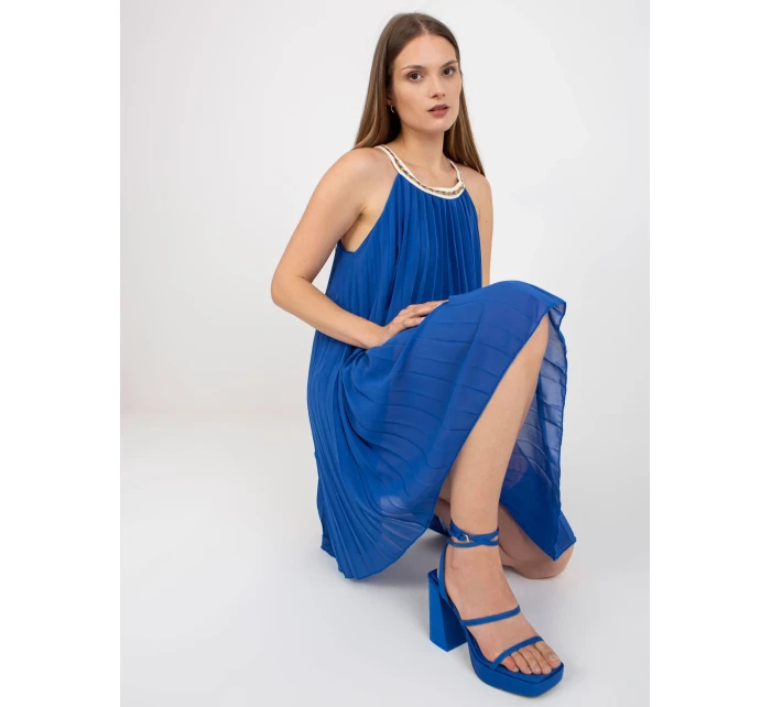 Šaty DHJ SK 0010.35 tmavo modrá