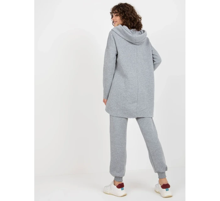 Dámská souprava EM KMPL model 18055686 šedá - FPrice Dámská souprava EM KMPL model 18055686 šedá - FPrice