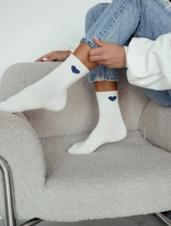 Dámske ponožky bez tlaku Srdce 0200.204