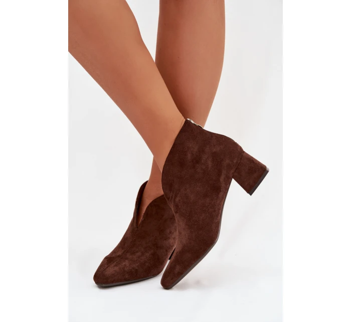 Topánky na podpätku model 223589 Step in style