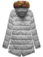DWUSTRONNA ZIMOWA PARKA DAMSKA Z KAPTUREM model 21242265 - S'WEST