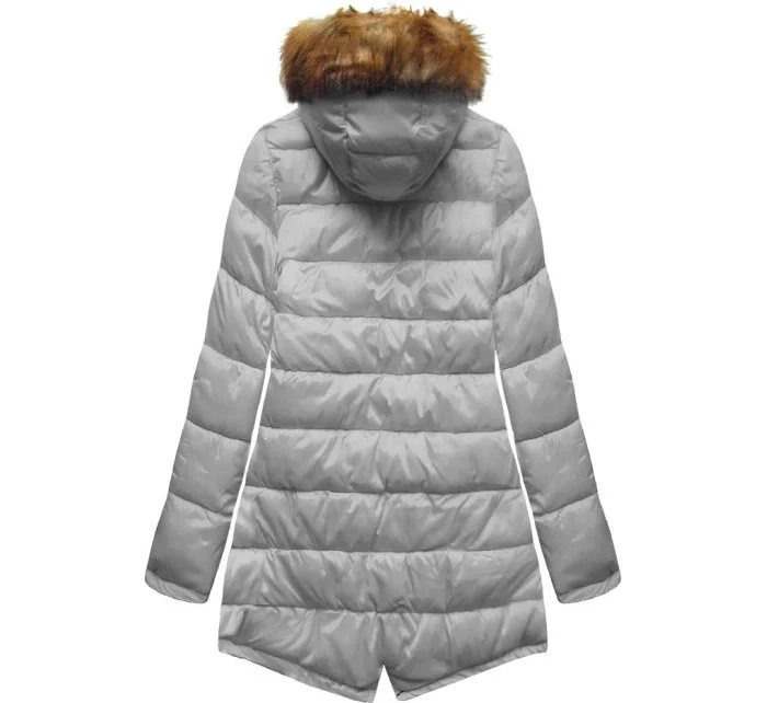 DWUSTRONNA ZIMOWA PARKA DAMSKA Z KAPTUREM model 21242265 - S'WEST