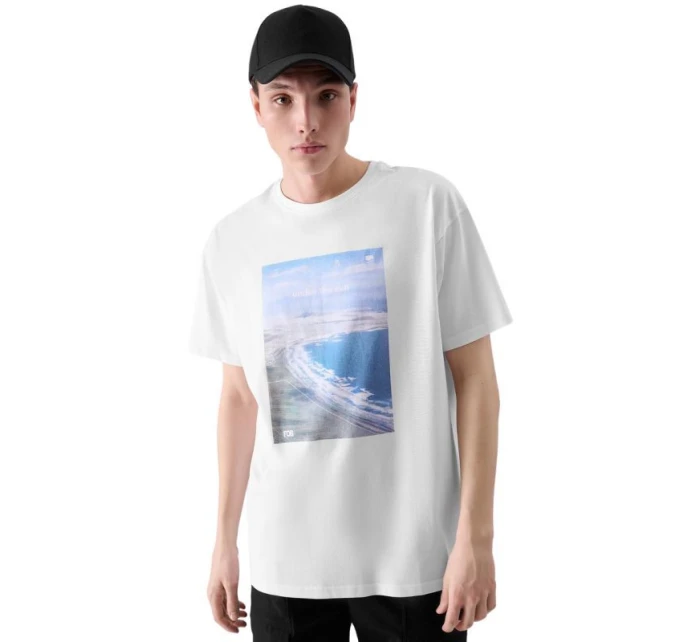 Tričko 4F M2132 M 4FRSS24TTSHM2132 10S pánske Tričko 4F M2132 M 4FRSS24TTSHM2132 10S pánske