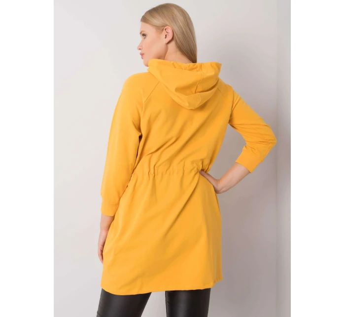 Dámska mikina RV BL 6853.10P tmavo žltá