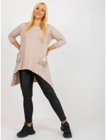 Bluzka RV BZ model 18522251 beżowy - FPrice Bluzka RV BZ model 18522251 beżowy - FPrice