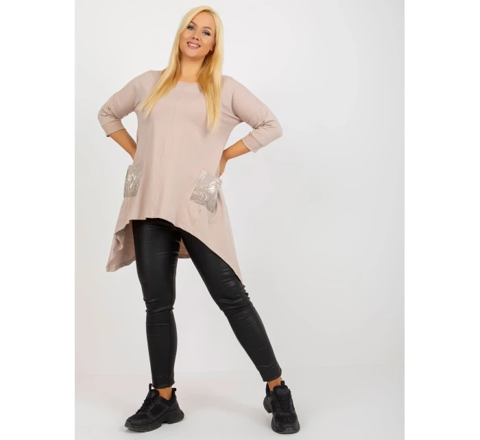 Bluzka RV BZ model 18522251 beżowy - FPrice Bluzka RV BZ model 18522251 beżowy - FPrice