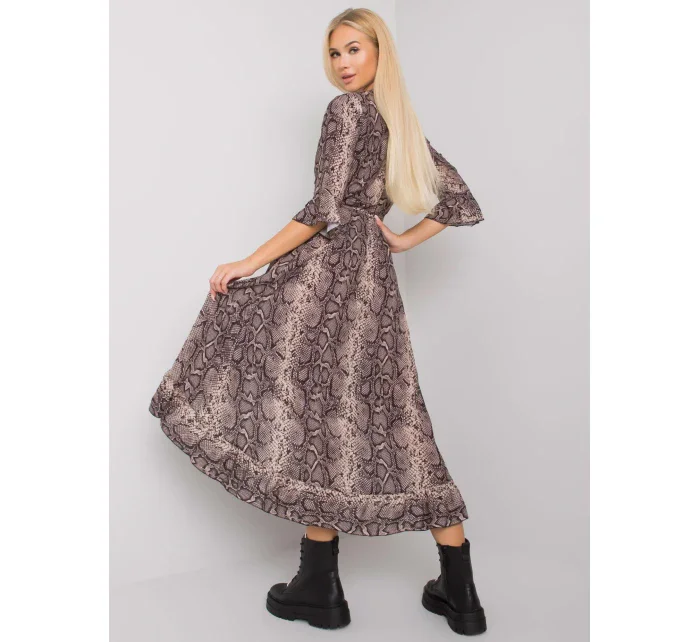 Šaty TW SK BI  černá a béžová model 16216099 - FPrice