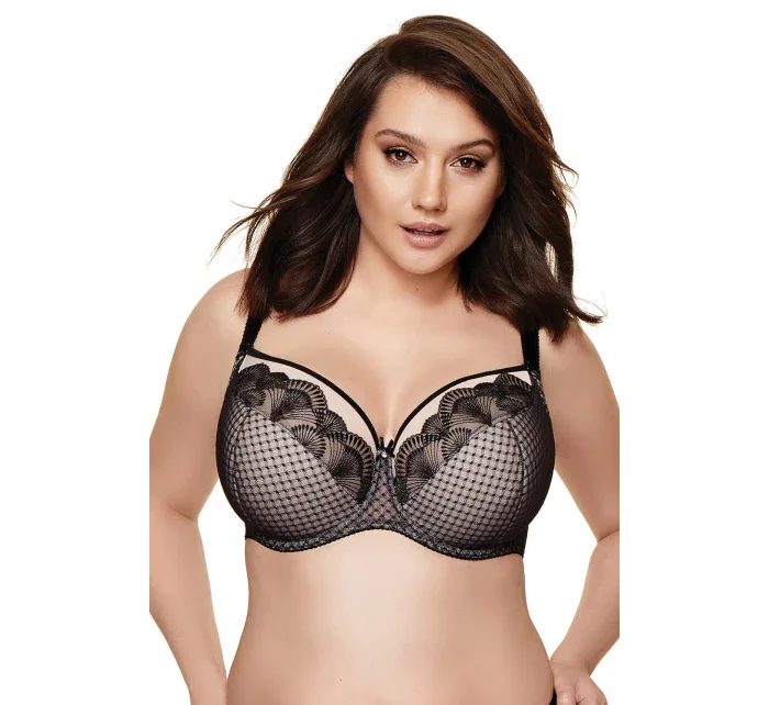 Dámska podprsenka Dolce/B3 čierno-béžová - Gorteks Dámska podprsenka Dolce/B3 čierno-béžová - Gorteks