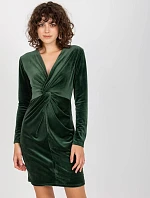 Dámske šaty RP SK 8157.06X tmavozelená - Rue Paris