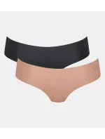 Dámske nohavičky ZERO Microfibre 2.0 Hipster C2P - BROWN - hnedo-čierna M0004 - SLOGGI