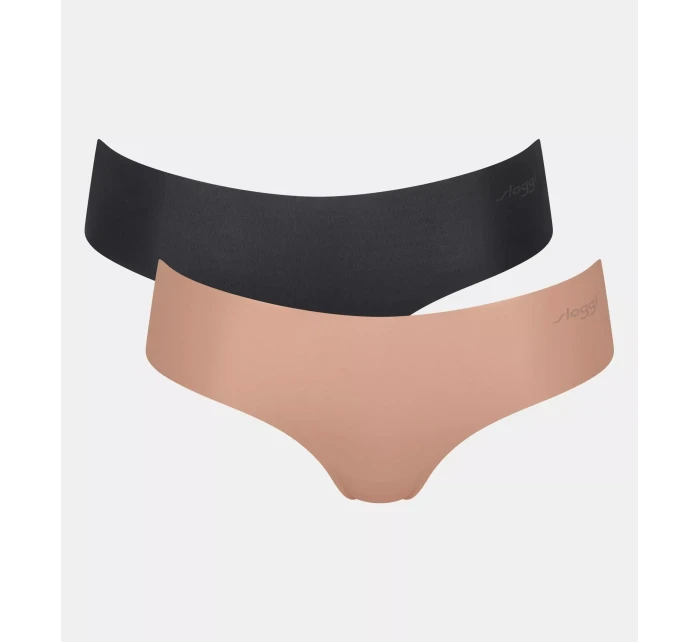 Dámske nohavičky ZERO Microfibre 2.0 Hipster C2P - BROWN - hnedo-čierna M0004 - SLOGGI