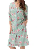 Dámsky župan 392 green extra plus - Luna