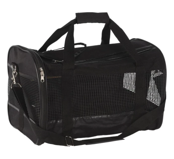 PREPRAVKA PRE PSOV A MAČKY 46X29X30CM ČIERNA
