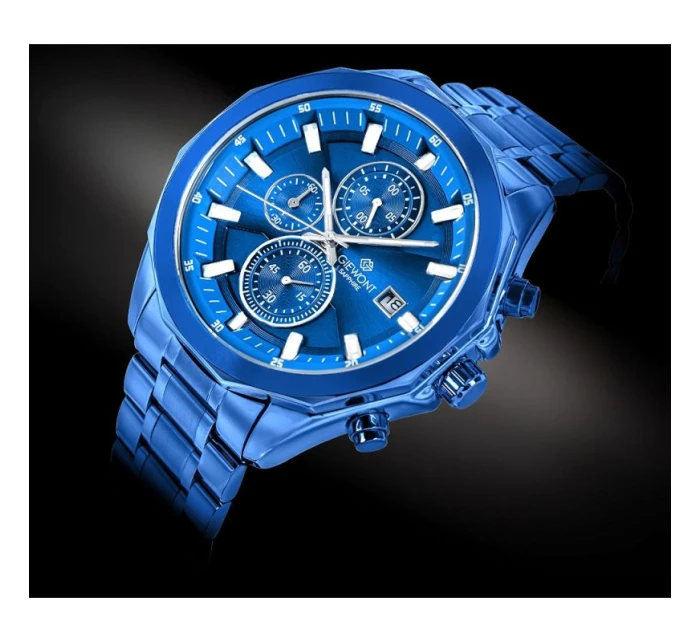 Pánské hodinky Chronograph Sapphire Blue model 21807497 - Giewont Pánské hodinky Chronograph Sapphire Blue model 21807497 - Giewont