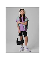 Dievčenské jednofarebné tričko 4F 4FJRSS26TTSHF3554-12S deti