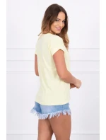 Limitovaná edice model 18743056 světle žlutá - K-Fashion
