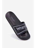 Klapki Męskie WRANGLER AVERELL SLIDER MEN LOW 20251042.25Y Czarne