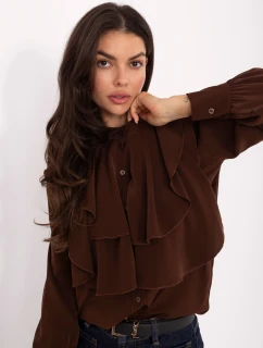 MI košeľa KS 3282.53 hnedá