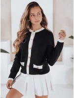 Dámský černý svetr model 21991065 - Dstreet Dámský černý svetr model 21991065 - Dstreet