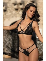 Dámské kalhotky model 18983123 black - Roza Dámské kalhotky model 18983123 black - Roza