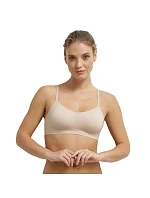 Dámska bezšvová podprsenka DIM INVISIBLE MICRO BRALETTE – DIM – telová