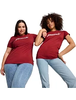 Puma ESS+Script dámske tričko červené 679315 13 Puma ESS+Script dámske tričko červené 679315 13