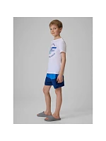 Chlapecké plážové šortky boardshorts model 22215422 - 4F Chlapecké plážové šortky boardshorts model 22215422 - 4F