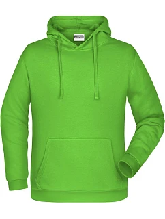 JN 796 Pánská mikina s kapucí model 22437652 lime green - Daiber