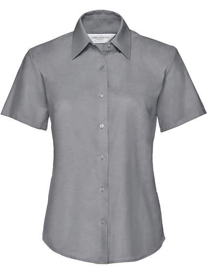 Russell Athletic 933F Blúzka Oxford s krátkym rukávom 11.933F strieborná Russell Athletic 933F Blúzka Oxford s krátkym rukávom 11.933F strieborná
