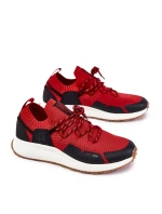 Męskie Buty Sportowe Big Star KK174013 Czerwone