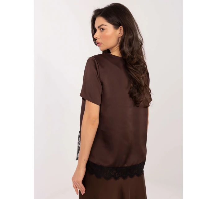 Bluzka MI BZ model 21795607 brązowy - FPrice