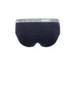 Pánské slipy 3Pack  tm. modré se zelenou  model 19908021 - Emporio Armani