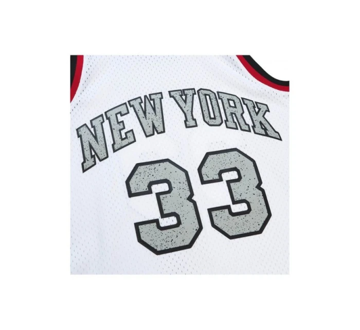 Mitchell & Ness NBA Cracked Cement Swingman Jersey Knicks 1991 Patrick Ewing M TFSM5934-NYK91PEWWHIT pánske