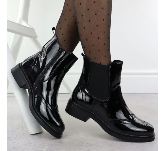 Dámské boty s černé model 22014901 - Sabatina Dámské boty s černé model 22014901 - Sabatina