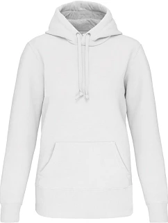 K 443 Mikina s kapucí z těžké bavlny model 22509166 white - Kariban