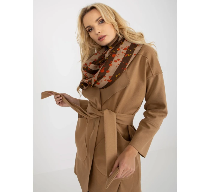 Tunelový šál AT KM 6178.20 béžová