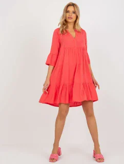 Šaty model 18371892 korálová - FPrice