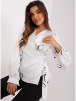 Blúzka LK BZ 509423.22 bielych Blúzka LK BZ 509423.22 bielych