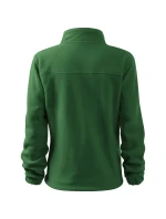 Jacket fleece dámský lahvově zelená