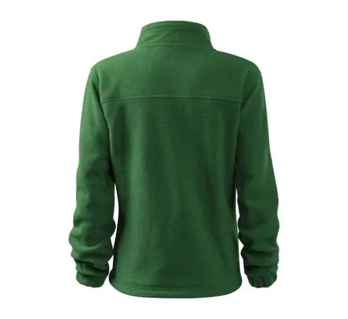 Jacket fleece dámský lahvově zelená
