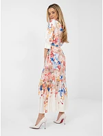 Dámské šaty model 22346336 ecru - FPrice Dámské šaty model 22346336 ecru - FPrice