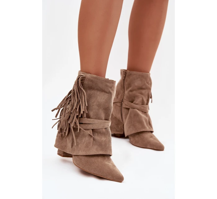 Topánky na podpätku model 221131 Step in style